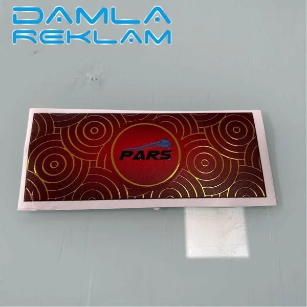 Altın ve Gümüş Yaldız Sticker 2