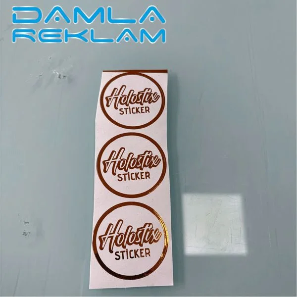 Altın ve Gümüş Yaldız Sticker 4