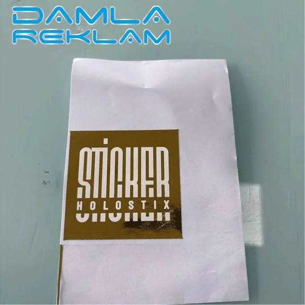 Altın ve Gümüş Yaldız Sticker 8